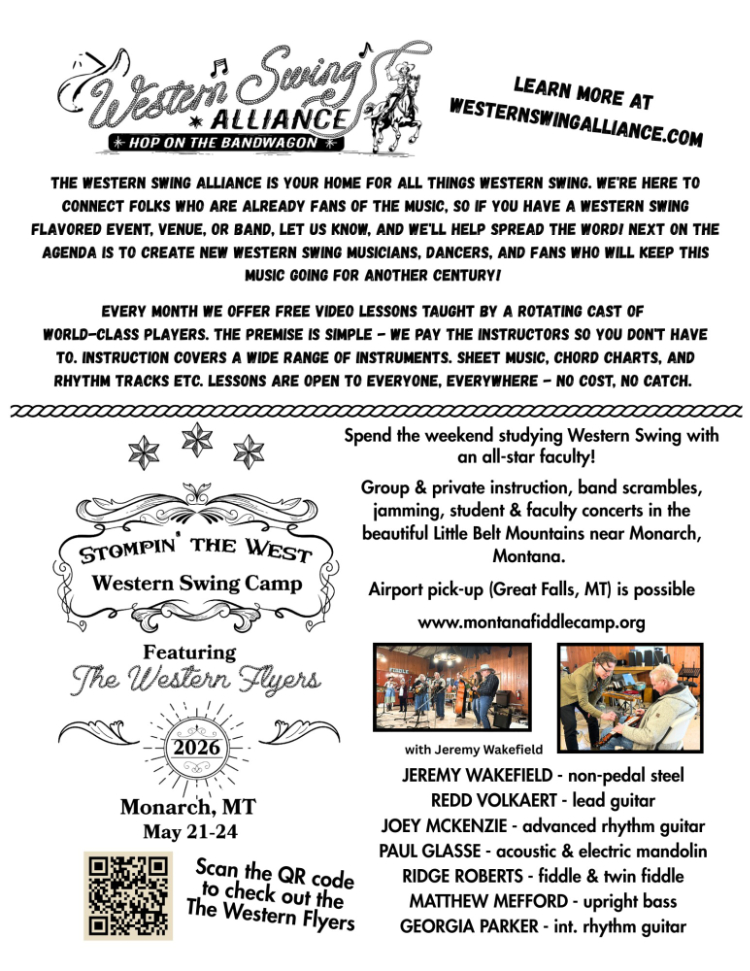 Western Swing Alliance Fiddle Camp